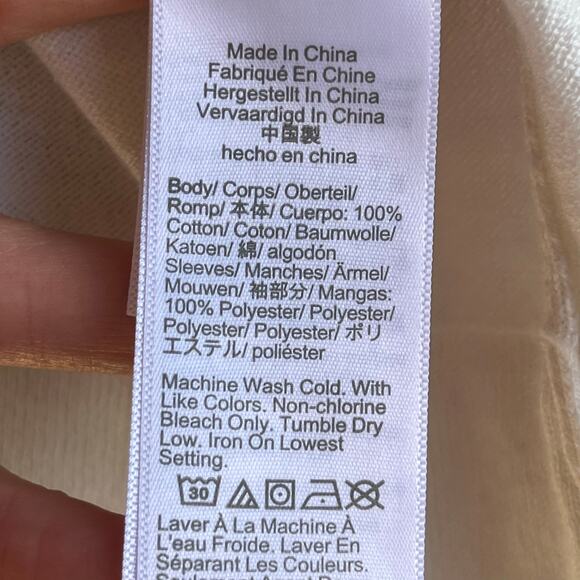 J. Crew Women's Mixed-Media Sweater With Bow Ivory Size S - Picture 7 of 7